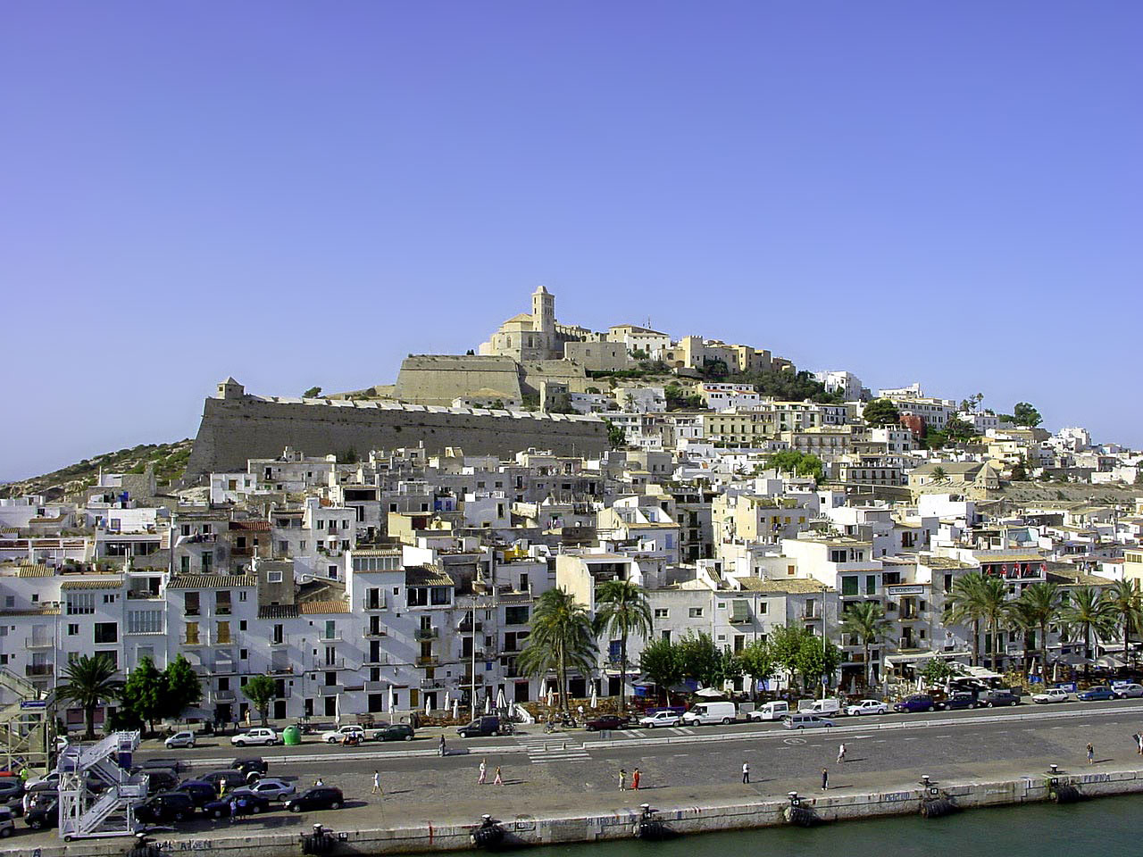 Echt locatiebeeld van Ibiza-stad