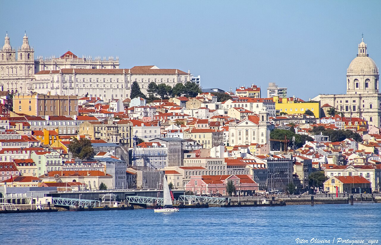 Echt locatiebeeld van Lissabon