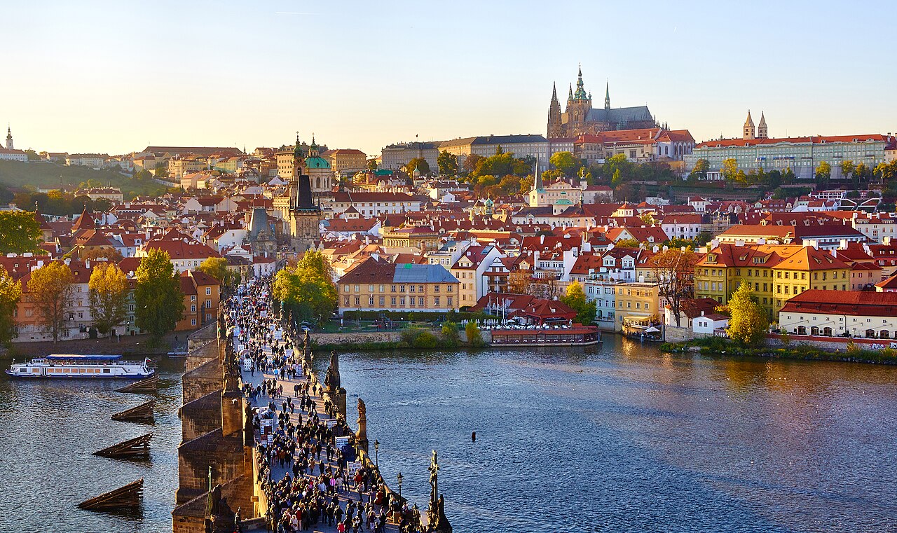 Echt locatiebeeld van Praag