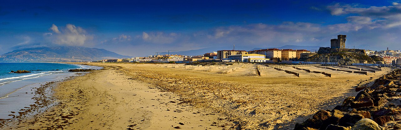 Echt locatiebeeld van Tarifa